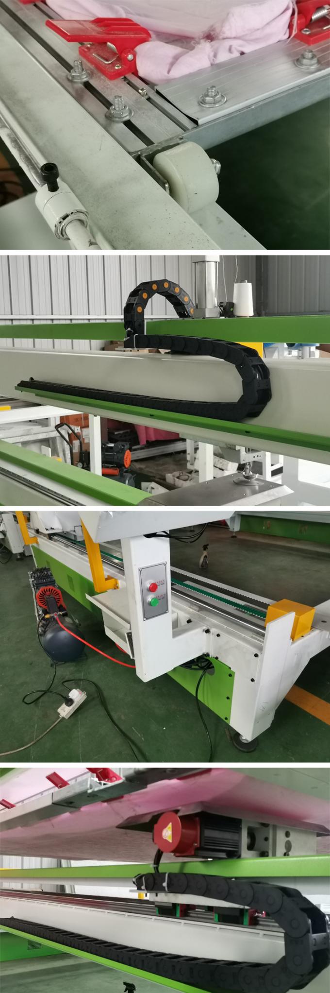 Edredón automatizado que cose haciendo CNC de la máquina que acolcha la máquina que acolcha de la sola aguja serva
